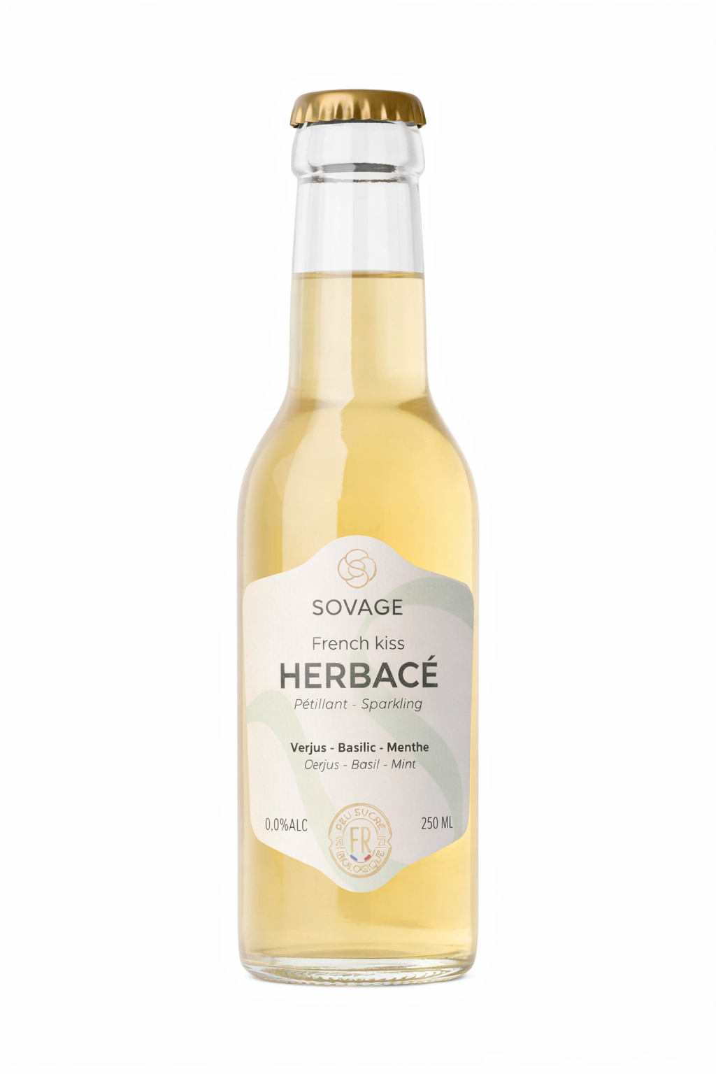 Herbacé - French Kiss (Pétillant) 25 cl x12 Biologique