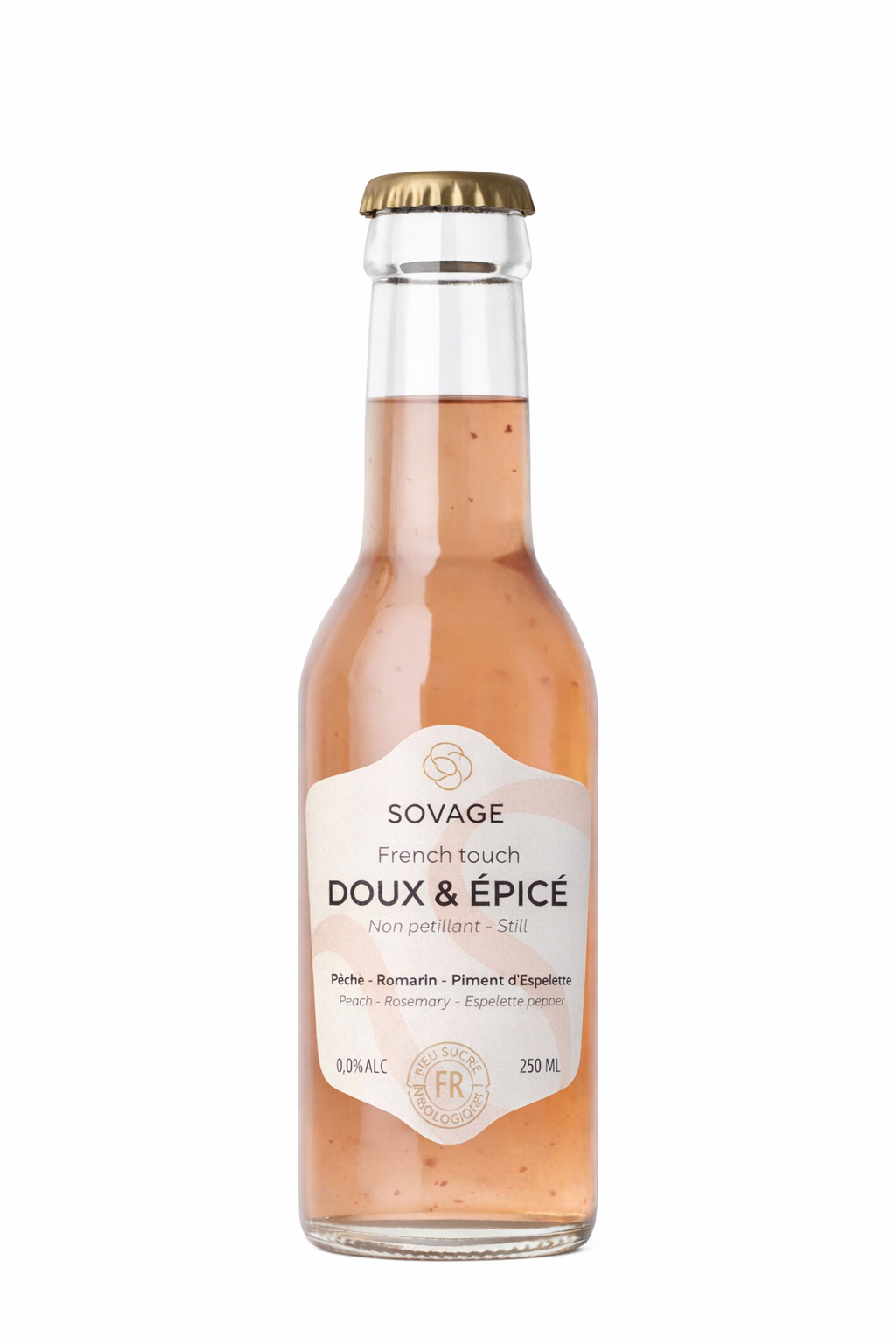 Doux & Epicé - French Touch (Plat) 25 cl x12 Biologique