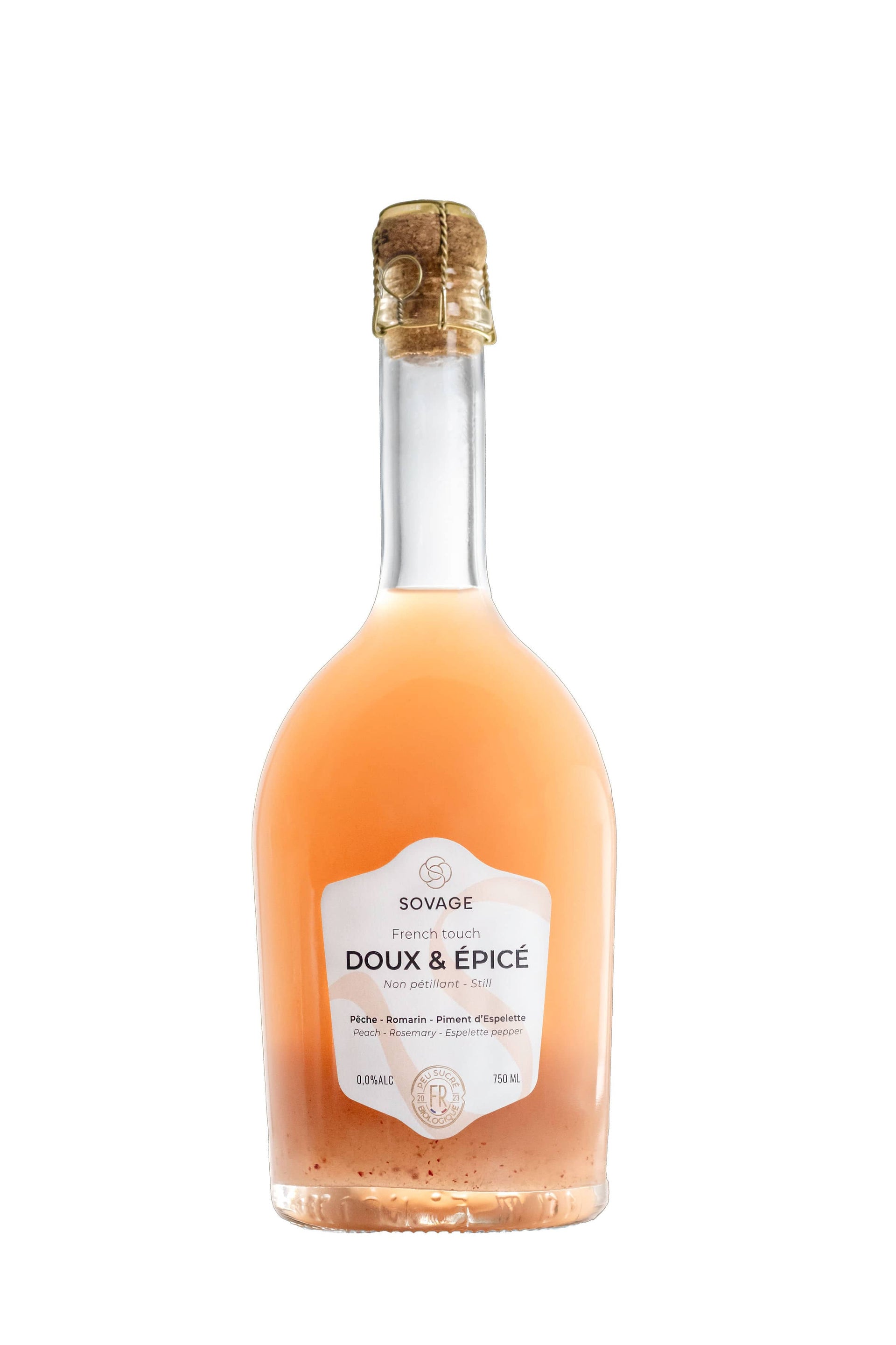 DOUX & EPICÉ - French Touch (Non pétillant) 75 cl x6 Biologique
